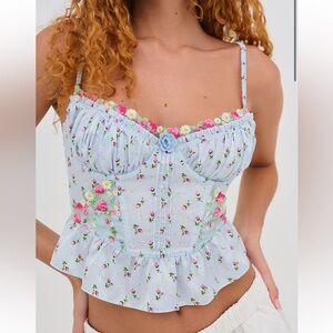 NWT FOR LOVE & LEMONS
Aurelia Bustier